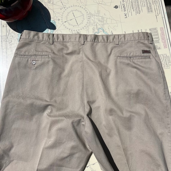 Wrangler Ruggedwear Tan Pleated Pants 46 - Picture 1 of 6